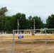 June 2025 construction operations at Collective Training Officers Quarters Project at Fort McCoy