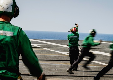 George Washington Conducts Flight Operations