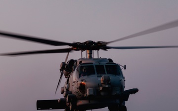 George Washington Conducts Flight Operations
