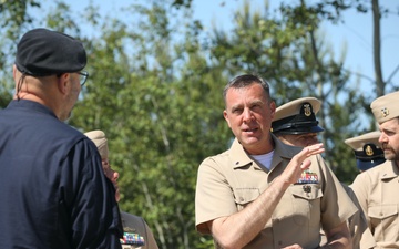 Latvian and U.S. Forces Celebrate Completion of Expeditionary Boat Ramp During BALTOPS 25