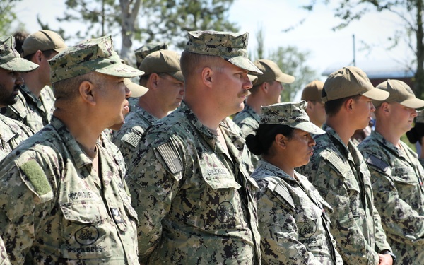 Latvian and U.S. Forces Celebrate Completion of Expeditionary Boat Ramp During BALTOPS 25