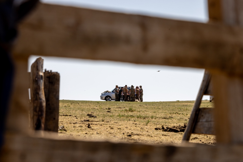 [Kaahn Quest 2025] U.S. Army Veterinarians Train with MAF Veterinarians at Local Farm