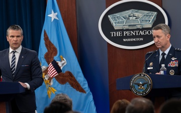 SD, CJCS Conduct Pentagon Press Briefing