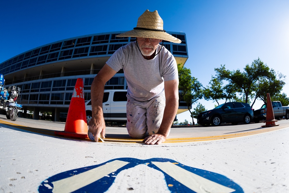 USAFA &amp;quot;Footprints&amp;quot; Painting 2025