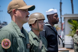 Boxer celebrates 127 years of the U.S. Navy Hospital Corps