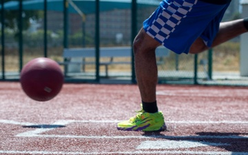 Boxer Sailor 360 Team Holds Kickball Game