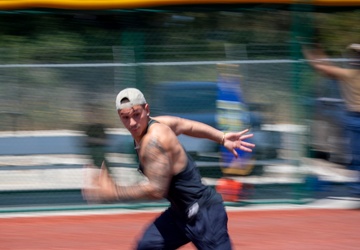 Boxer Sailor 360 Team Holds Kickball Game