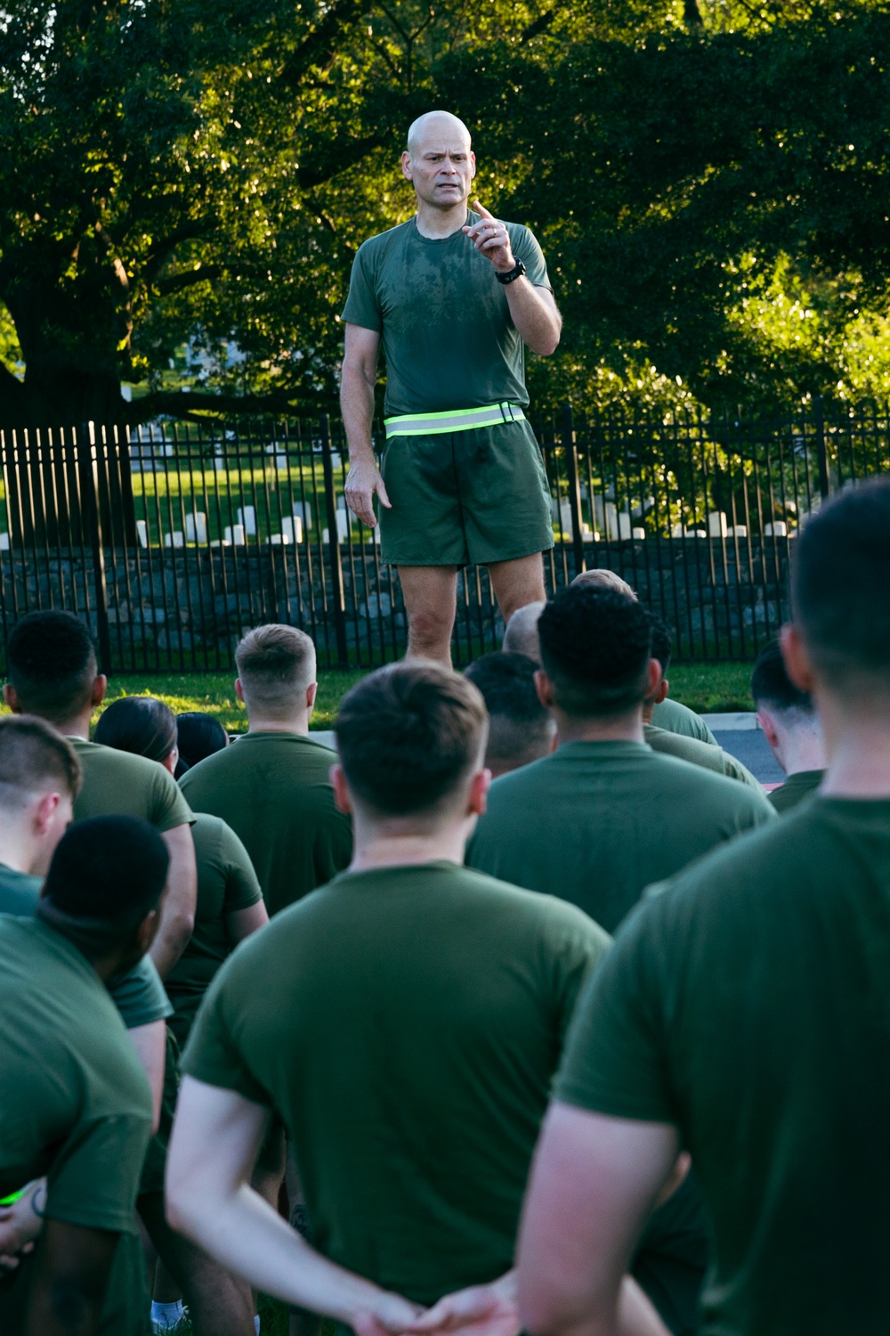 H&amp;S Battalion, Henderson Hall, Hosts Moto Run to Honor Outgoing Battalion Commander