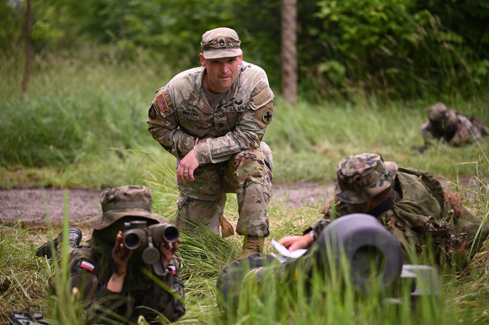 Illinois Army National Guard trains with Polish Territorial Defence Force
