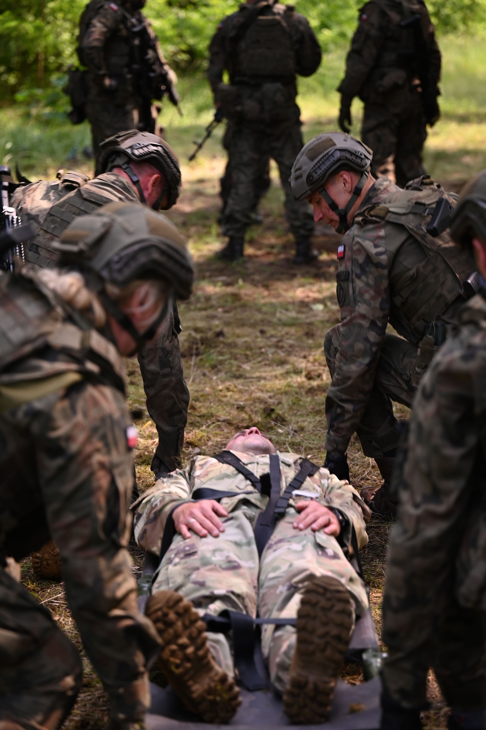 Illinois Army National Guard trains with Polish Territorial Defence Force
