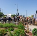 U.S. Marines continue to guard federal building
