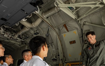 JASDF cadets tour MCAS Iwakuni