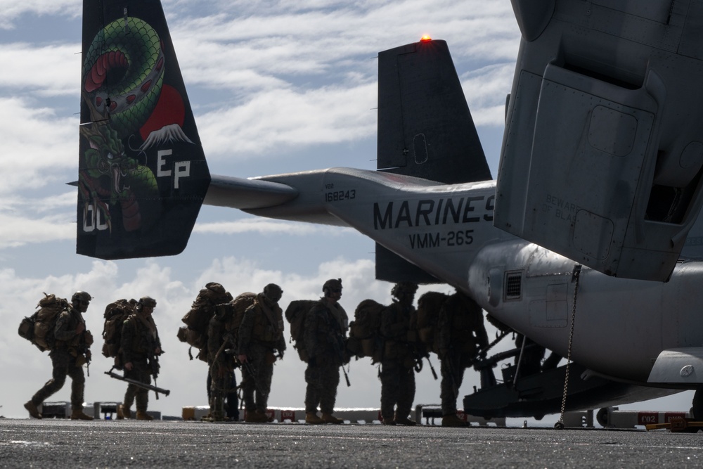 USS America (LHA 6) Conducts Flight Operations