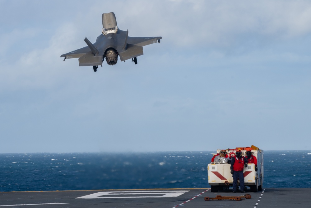 USS America (LHA 6) Conducts Flight Operations