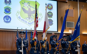 353 SOW conducts Change of Command Ceremony