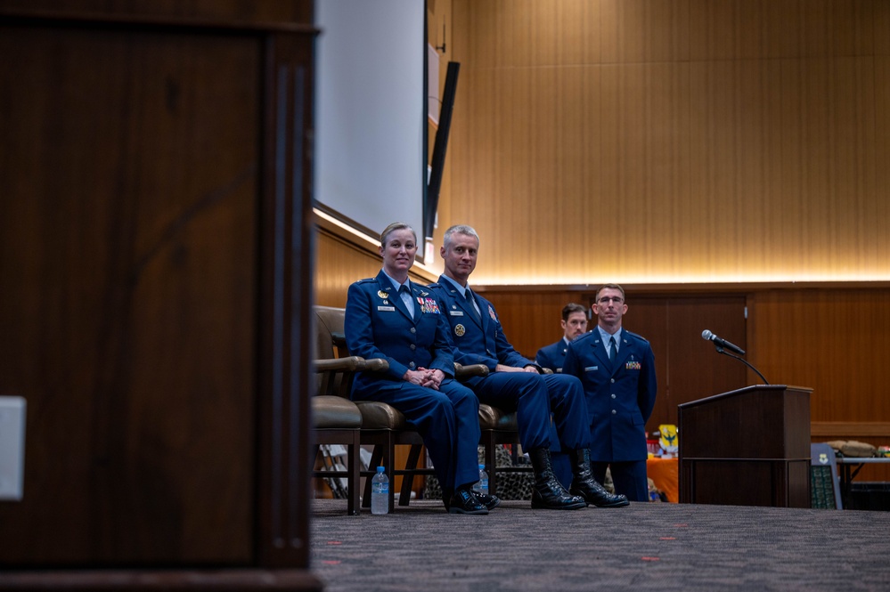 353 SOW conducts Change of Command Ceremony