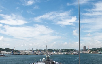 Blue Ridge Returns to Japan After Summer Patrol