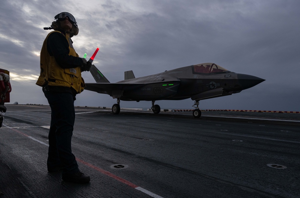 USS America (LHA 6) Conducts Flight Operations