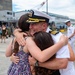 Blue Ridge Sailors Reunite with Family