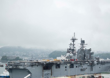 USS Tripoli (LHA 7) Arrives in Sasebo, Japan
