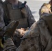 U.S. Navy Chaplain visits Marine with 2nd Bn., 7th Marines attached to Task Force 51