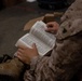 U.S. Navy Chaplain visits Marine with 2nd Bn., 7th Marines attached to Task Force 51
