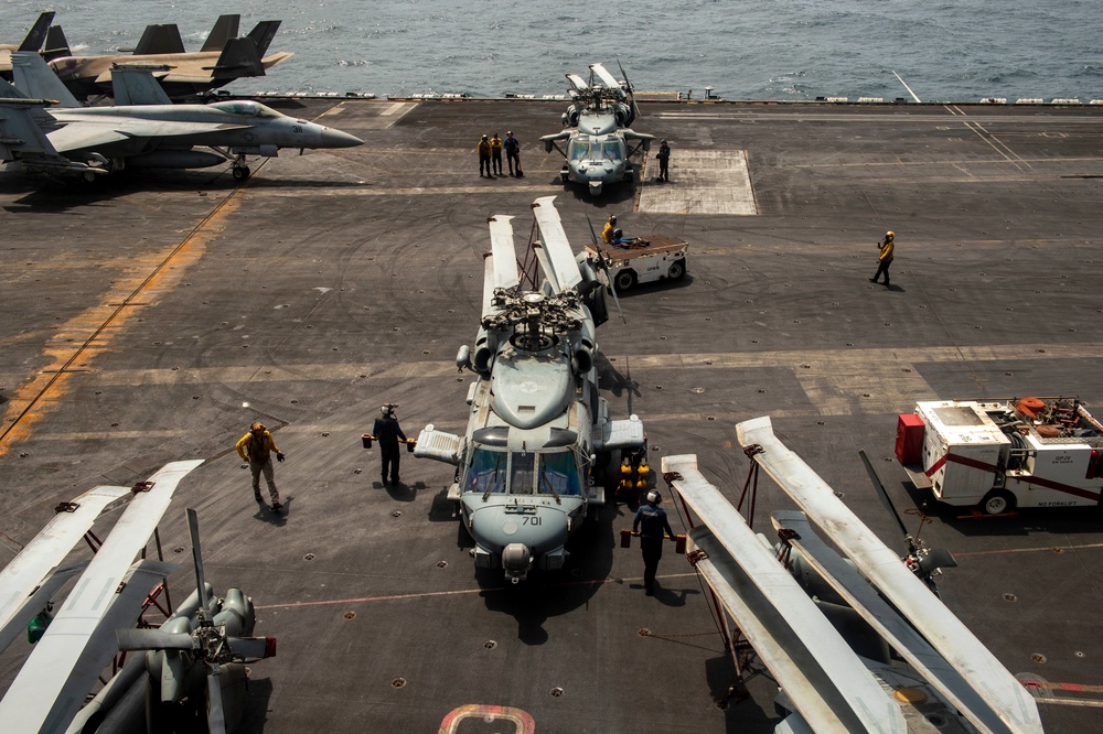 Vinson’s Deployment