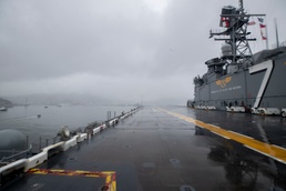 USS Tripoli (LHA 7) Arrives in Sasebo, Japan