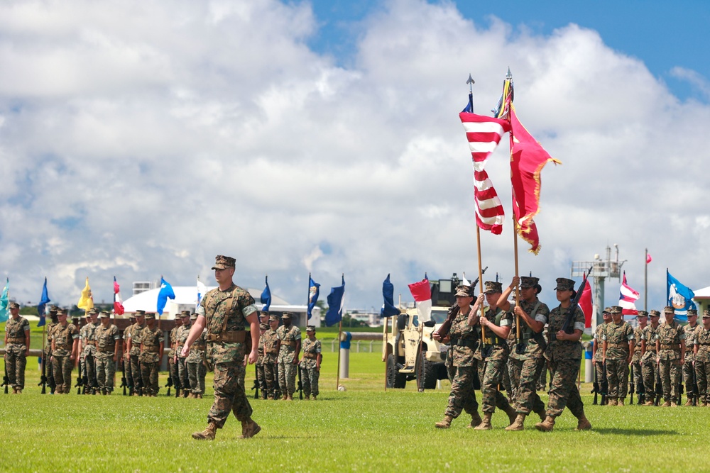 Lt. Col. Terrell L. Watts relinquished command of MACS-4 during a change of command ceremony