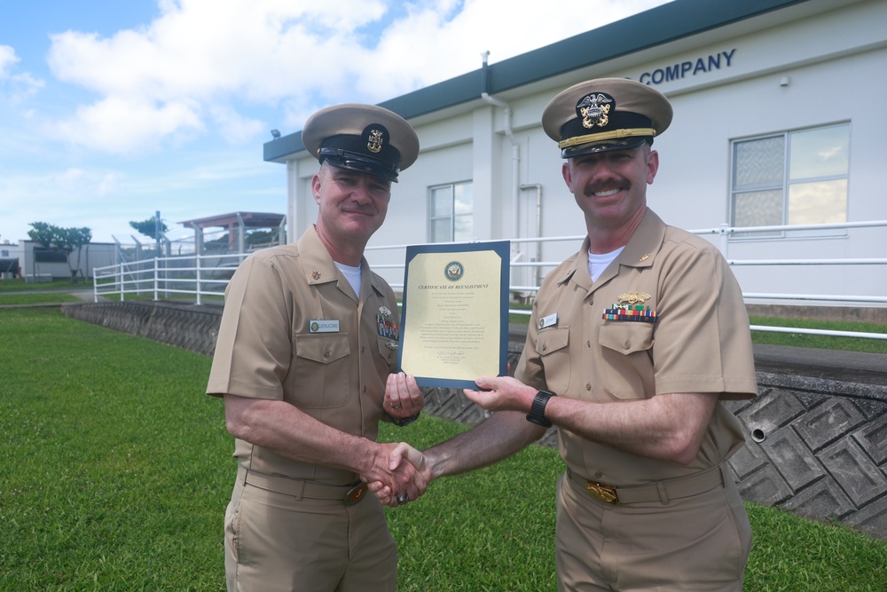 MASTER CHIEF REENLISTMENT
