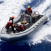 Shoup conducts small boat operations