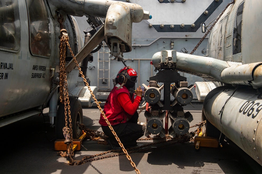 Vinson's Deployment