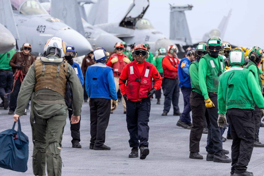 Daily Operations Aboard USS George H.W. Bush (CVN 77)