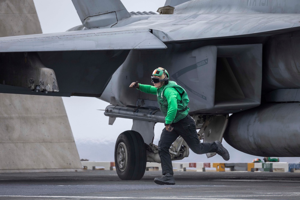 Daily Operations Aboard USS George H.W. Bush (CVN 77)