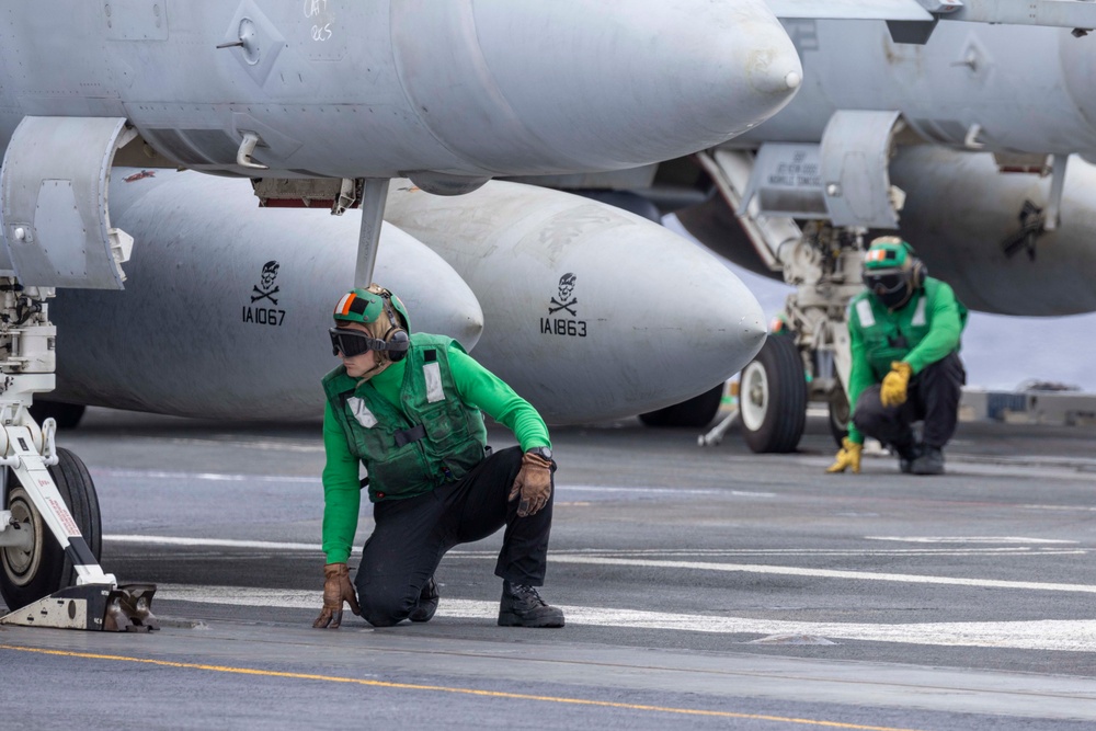 Daily Operations Aboard USS George H.W. Bush (CVN 77)