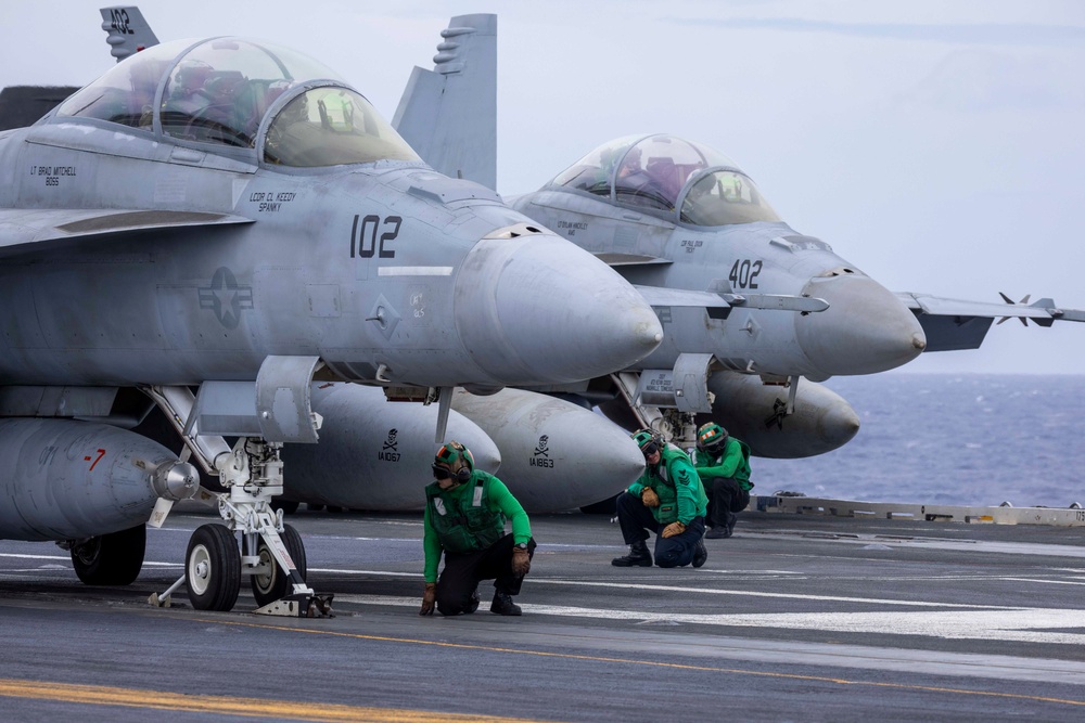 Daily Operations Aboard USS George H.W. Bush (CVN 77)