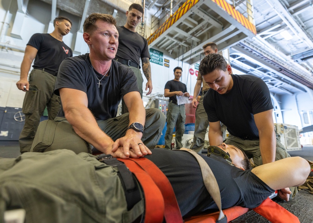 Daily Operations Aboard USS George H.W. Bush (CVN 77)