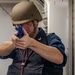 Sailors Respond During an Anti-terrorism Training aboard USS Ralph Johnson