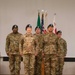 SETAF-AF's Headquarters Support Company conducts a change of responsibility ceremony