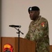 SETAF-AF's Headquarters Support Company conducts a change of responsibility ceremony