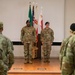 SETAF-AF's Headquarters Support Company conducts a change of responsibility ceremony