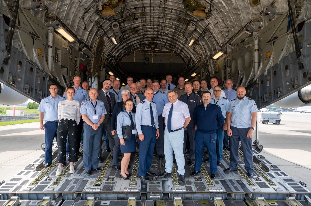 NATO Chaplains tour Ramstein AB