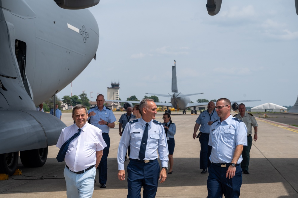NATO Chaplains tour Ramstein AB