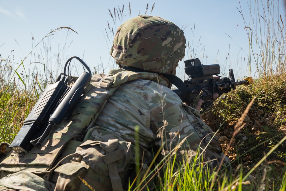 U.S. Soldiers test C-UAS technology in simulated combat scenarios during Project Flytrap