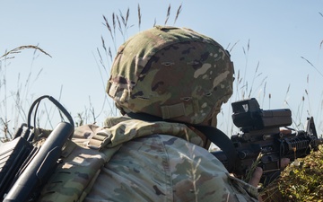 U.S. Soldiers test C-UAS technology in simulated combat scenarios during Project Flytrap