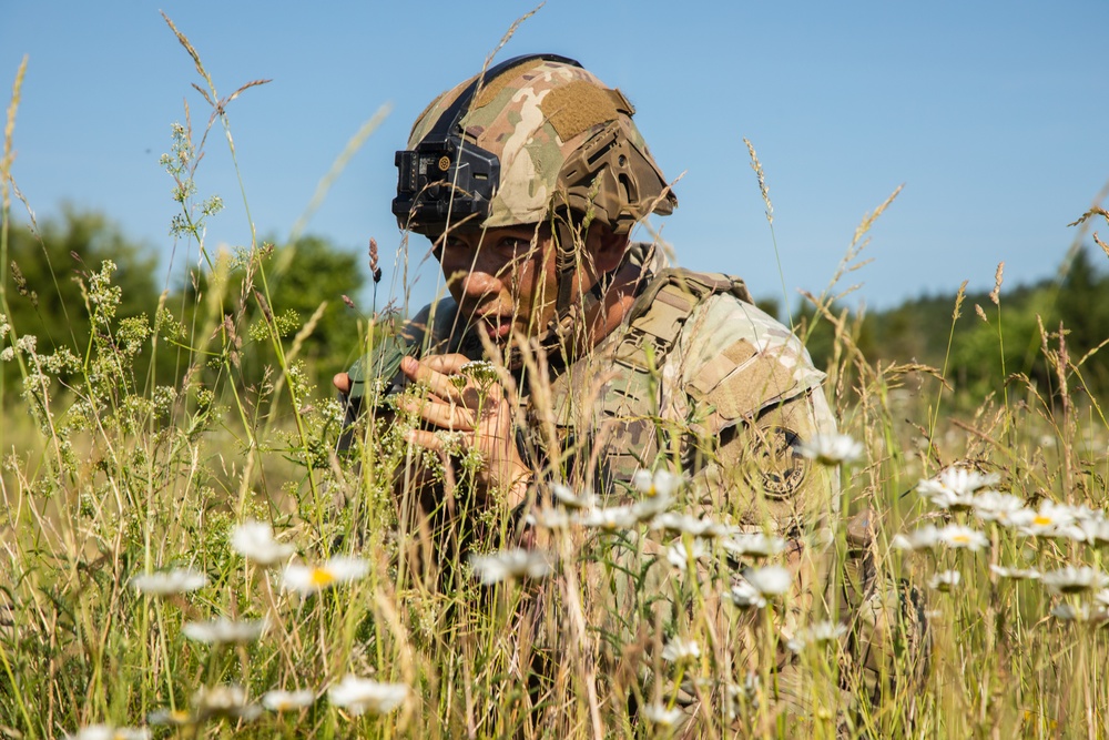 U.S. Soldiers test C-UAS technology in simulated combat scenarios during Project Flytrap