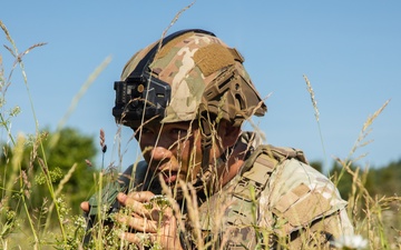U.S. Soldiers test C-UAS technology in simulated combat scenarios during Project Flytrap