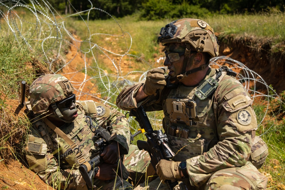 U.S. Soldiers test C-UAS technology in simulated combat scenarios during Project Flytrap