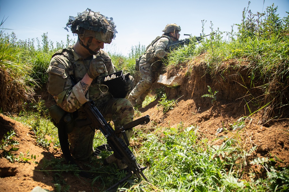 U.S. Soldiers test C-UAS technology in simulated combat scenarios during Project Flytrap