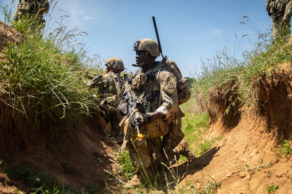 U.S. Soldiers test C-UAS technology in simulated combat scenarios during Project Flytrap